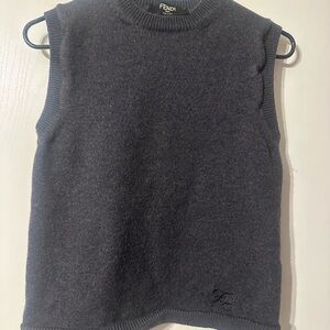 Fendi Gray Crewneck‎ Sweater